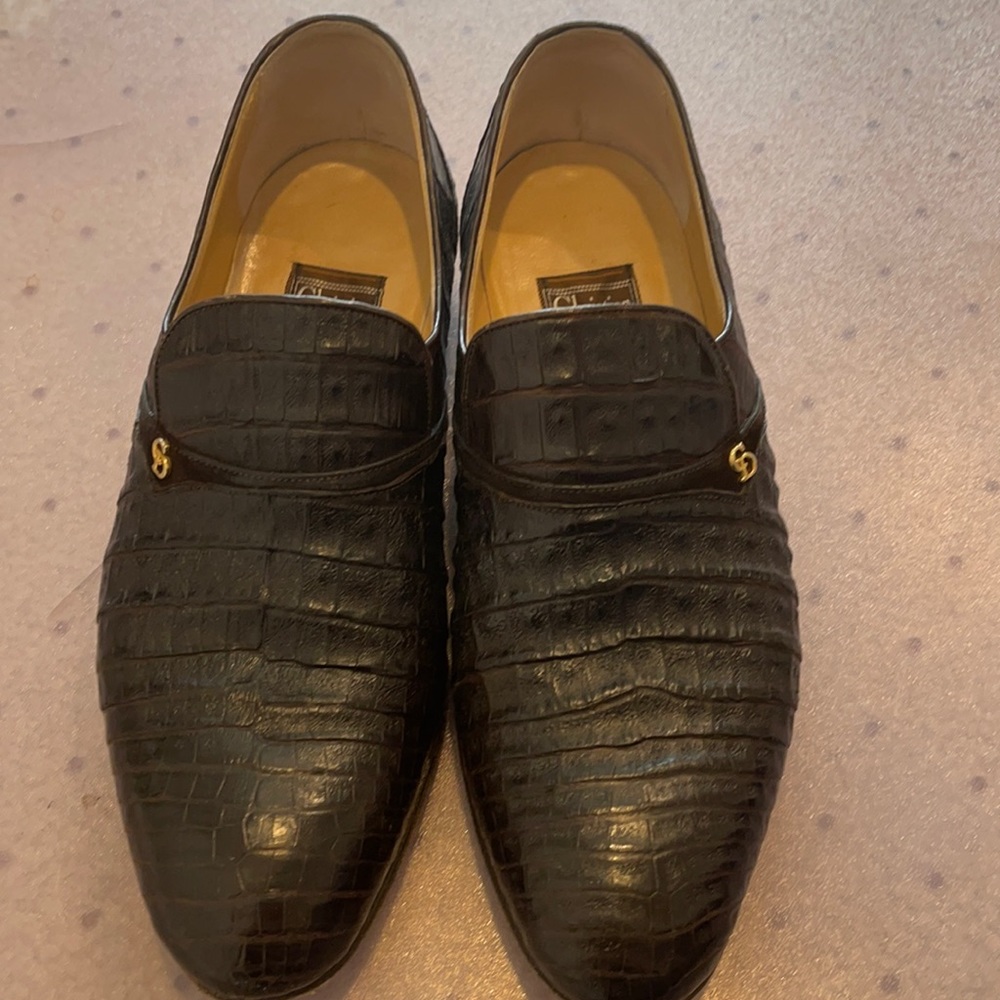 Christian Dior monsieur alligator skin.